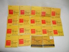 Kodak Color Compensating 50mm x 50mm Gelatin Filter Lot for sale