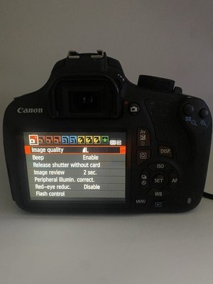 Canon EOS Rebel T5 DSLR Camera - Black (Body Only) EXCELLENT