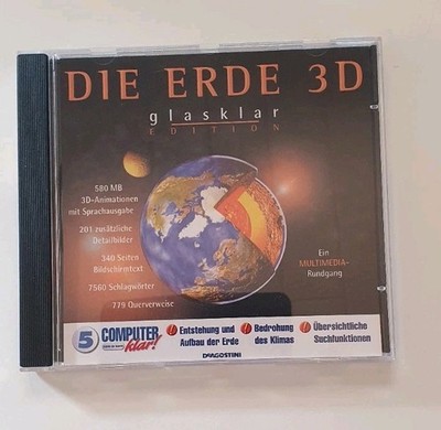 Computer klar! Nr. 5 Die ERDE 3D, glasklar Edition
