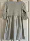 J.Crew Crewcuts Gray 100% Cotton Ruffle Accents Dress NWT Girls 7 $49.50 — photo 3