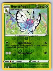 Butterfree 003/192 Reverse Holo Rebel Clash
