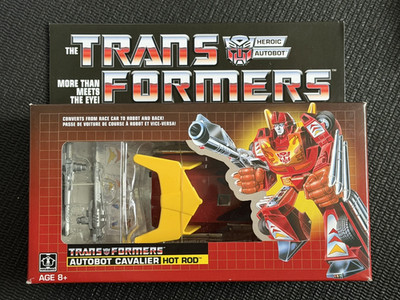 Transformers G1 Reissue Hot Rod Walmart Exclusives 2018