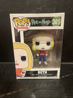 Funko Pop! Animation: Rick and Morty Beth #301 Vinyl Figure