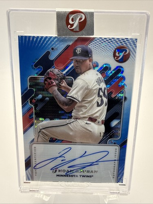 #ad 2025 Topps Pristine Autographs Jhoan Duran #PA JD Blue Pristine Pulsar 75 $15.00
