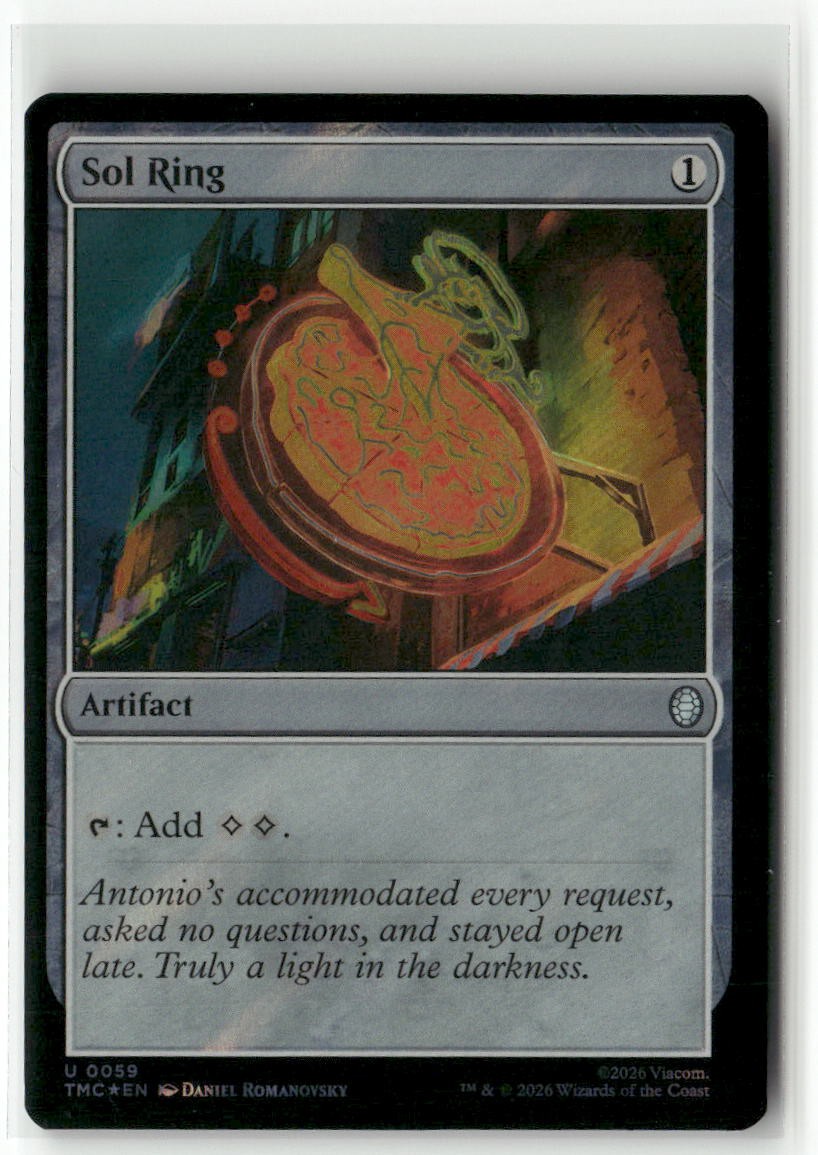 Sol Ring (Surge Foil) U Commander: Teenage Mutant Ninja Turtles 59