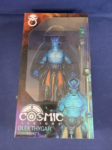 Cosmic Legions Olek Thygar Gravering Actionfigur Hvalkatar Book One Neu Sealed - Bild 1 von 17