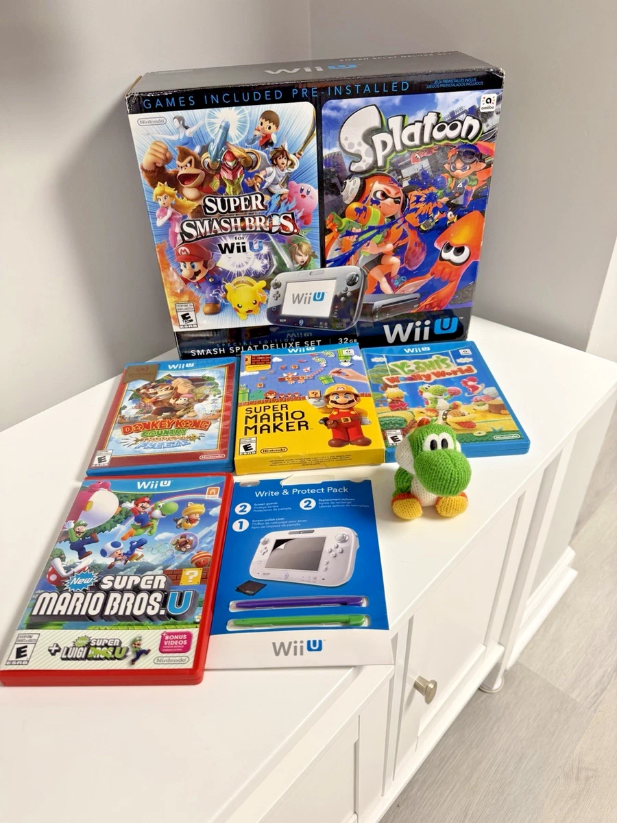 Nintendo Wii U - Deluxe NTSC-U/C Video Game Consoles for sale | eBay