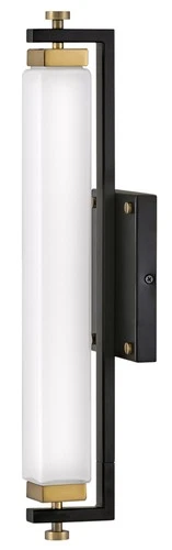 Hinkley Lighting 51090 Rollins 18"W 16w Integrated LED Bath Bar - Black - Picture 2 of 7