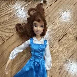 Disney Belle Doll Blue Dress