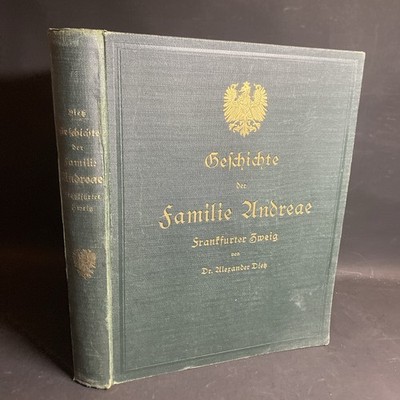 Geschichte der Familie Undreae 1923 Hardcover / FHB