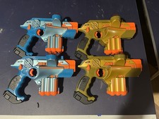 Nerf Lazer Tag Phoenix LTX Full Set - Guns  All Work 2 Of Them Need Batteries
