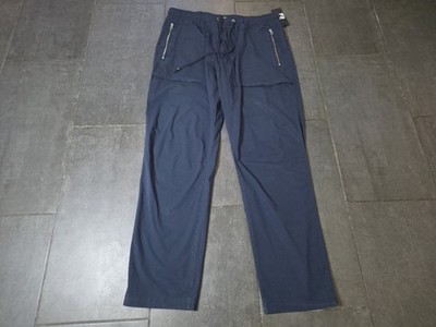 REPLAY Jogger Hose Gr. 32 L marineblau   Neu mit Etikett   Casual Premium
