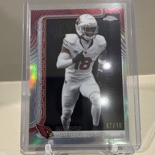 2025 Topps Chrome Marvin Harrison Jr. 🔥 BLACK Thumb Print SSP /10 
