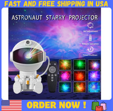 Astronaut Projector Galaxy Starry Night Lights for Bedroom LED Nebula Lamp Decor