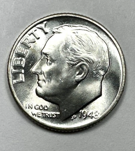 1948-D Roosevelt Dime  Choice to Gem Uncirculated