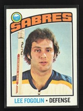 1976-77 Topps #253 Lee Fogolin Buffalo Sabres