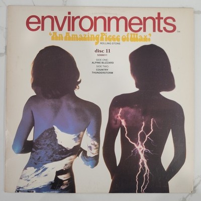Environments Disc 11 Alpine Blizzard / Country Thunderstorm Vinyl LP - SD 66011