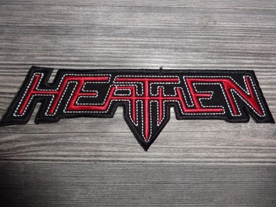 Heathen Patch Shape Forbidden Thrash Metal Testament Overkill