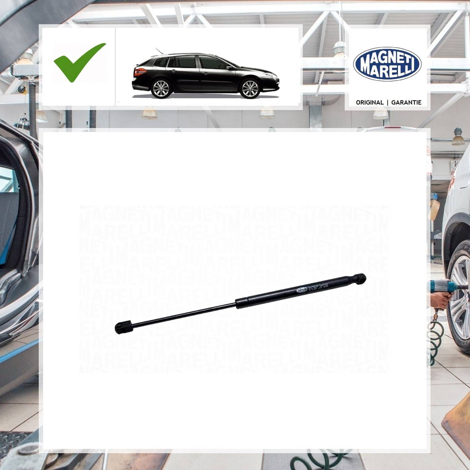 Gasfeder, Koffer-/Laderaum Magneti Marelli für Renault Laguna III Grandtour