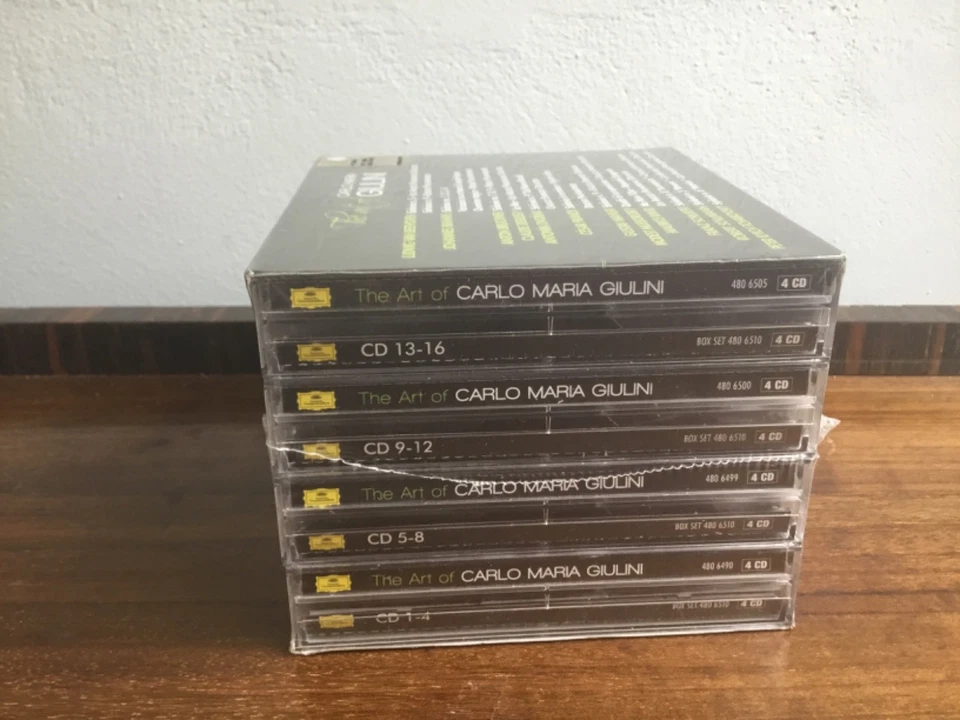 the art of Carlo Maria Giulini NEW Berlin Chicago Los Angeles Vienna Orchestras - Image 3 of 4