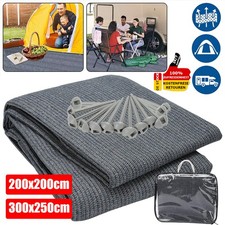 Vorzeltteppich Camp Teppich Outdoor Camping Zeltteppich Atmungsaktiv rutschfest