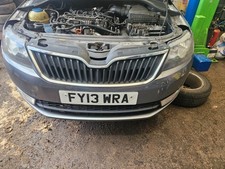 2013 - 2017 SKODA RAPID MK1 5 DOOR - Front Bumper In Grey Repaired