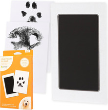 Pet Clean-Touch Ink Pad, Medium/Large, Black Ink Pad for Cats or Dogs, Pet Owner