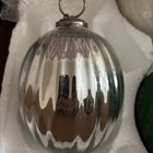 5 mercury glass christmas ornaments — photo 7
