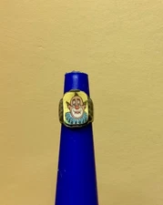 1950s Vari-Vue Howdy Doody Clarabell The Clown Flicker Ring