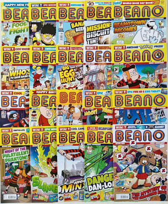 The Beano Comic #4217 - 4258 January - October 2024 SELECT ISSUES