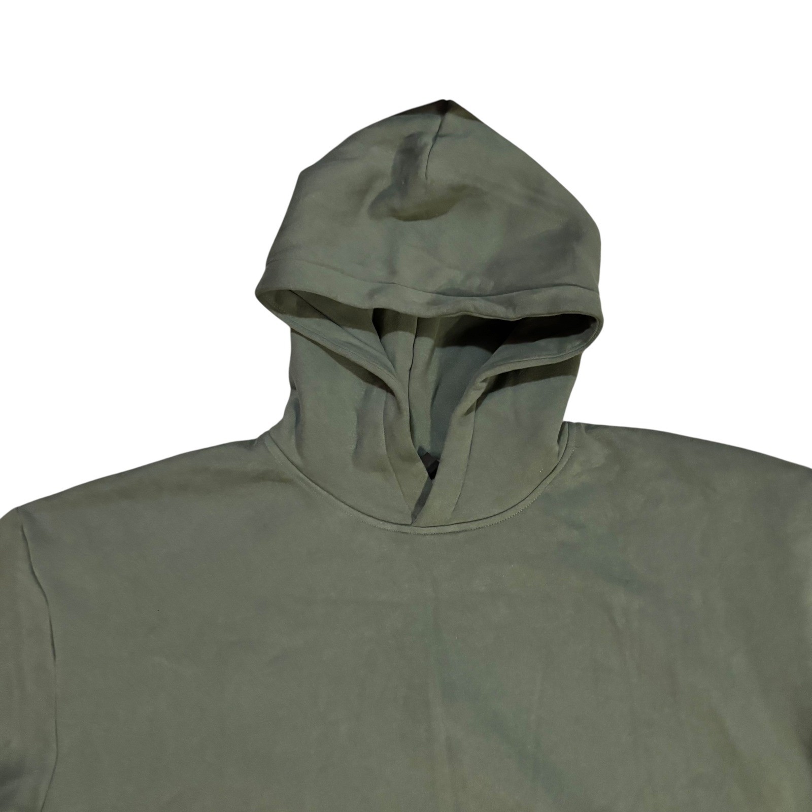 Comfrt Olive Green Hoodie Womenswear 2XL Pullover Sweatshirt Long Sleeve