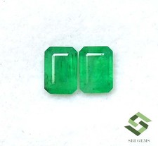 7x5 mm Certified Natural Emerald Octagon Cut 1.43 CTS Untreated Loose Gemstones