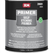Sem 39691 Green Self Etching Auto Body Primer Gallon