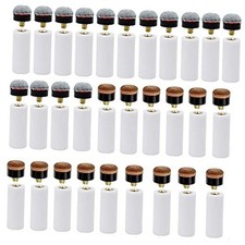 60Pcs 13mm Hard Brown& Soft Grey Cue Tips Billiard Replacement Screw-on Tips