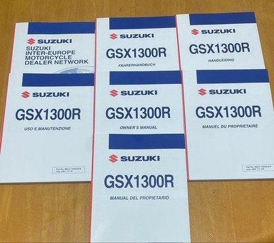 SUZUKI GSX1300R HayabuSA Owner's Manual 7-volume set