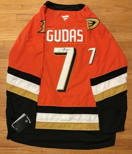 Radko Gudas Signed Anaheim Ducks Jersey PSA/DNA NHL Auto Hockey Czech