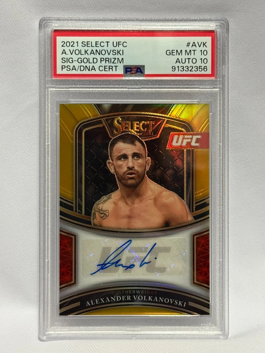 UFC　王者　アレクサンダー・ヴォルカノフスキー　ゴールドカード　psa10 UFC 王者 アレクサンダー・ヴォルカノフスキー ゴールドカード psa10