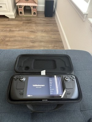 Valve Steam Deck 256GB LCD w/ 512GB SD Card + Case + Charger