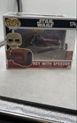 Funko Pop! 174 Star Wars Rey With Speeder Galactic Convention Vinyl Bobblehead