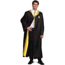 Disguise Harry Potter Robe Adult Wizarding World Hogwarts House Robe MEDIUM