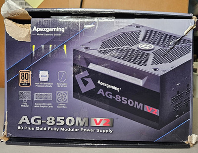AG-750M V2 750Watt 80PLUS Gold Fully Modular Power Supply AG-750M V2 750Watt 80PLUS Gold Fully Modular Power Supply