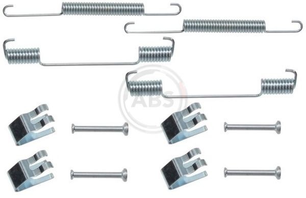 Rear Brake Shoe Fitting Kit A.B.S. 0608Q for BMW 3 E21 5 E12 1972-1982