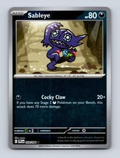 Pokemon Sableye 059/094 Phantasmal Flames Common Reverse Holo LP