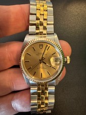 TUDOR Prince OysterDate with solid gold bezel (With valuation report!!)