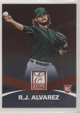 2015 Panini Elite RJ Alvarez #10 y0i