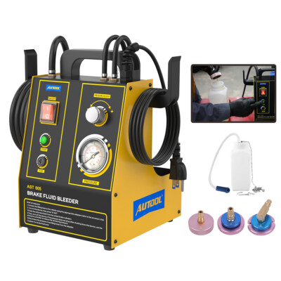 Electric Brake Bleeder Kit Car Brake Fluid Vacuum Pressure Pump Oil Change Tool 