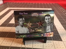 2008 Donruss Marlon Brando Montgomery Clift Authentic Material Card 039/100