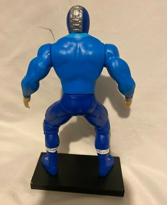 Blue Demon Wrestler 7in Action Figure Mexican Toys LUCHA LIBRE
