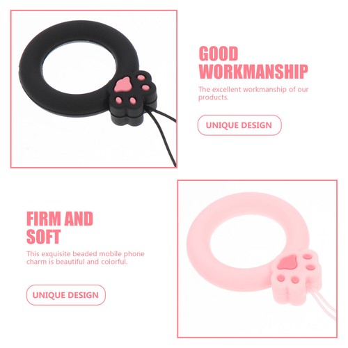 2 Pcs Handy Lanyard Keychain Fräulein Damen Mobiltelefon Schmuck - 第 12/12 張圖片