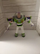 Thinkway Toys Buzz Lightyear 12" Talking Lights Jointed Disney Pixar *TESTED*